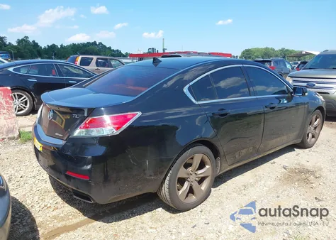 2012 Acura Tl 3.7 из США, поврежденный, VIN 19UUA9F55CA007354
